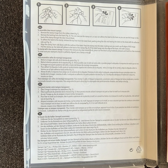 Stampin’ Up! You’re Amazing Stamp Set NEW Retired Circus Elephant Ticket - Picture 5 of 6